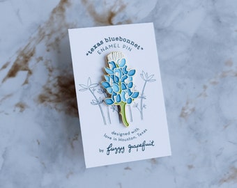 Texas Bluebonnet - Soft Enamel Pin