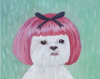 I Shih Tzu Not - Unframed 5.5x7.5 Limited Edition Giclee Print