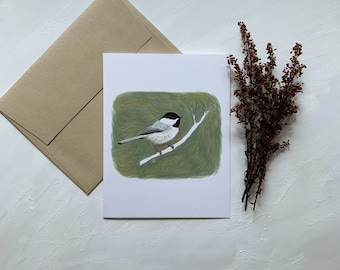 Chickadee - Greeting Card