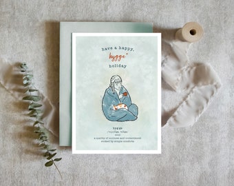 Have a Happy Hygge Holiday - Cozy Greeting Card