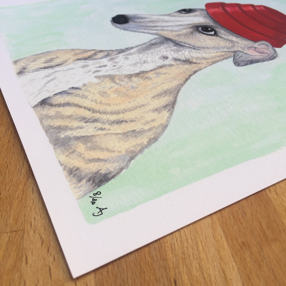 on one whippet frame