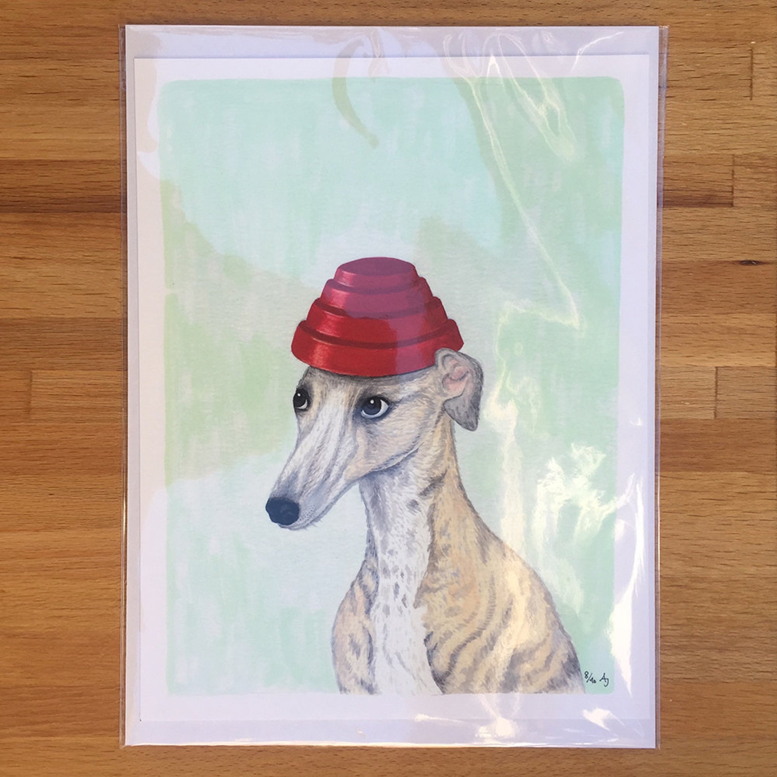 on one whippet frame
