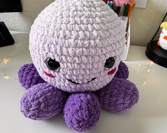 Crochet Octopus plushie, amigurumi plush