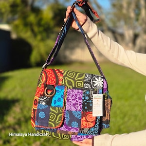 Umweltfreundliche Baumwoll-Umhängetasche | Umweltfreundliche Tasche | Baumwoll Umhängetasche | Hanf Geschenk für Sie | Hergestellt mit Sorgfalt