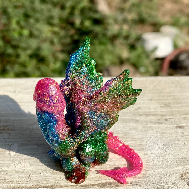Dragon Dick penis straw topper resin penis Johnson | Etsy