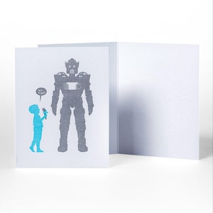 Love You Robot Greeting Card