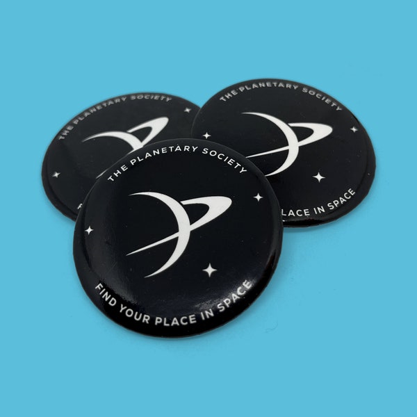 Brand ID Buttons for The Planetary Society