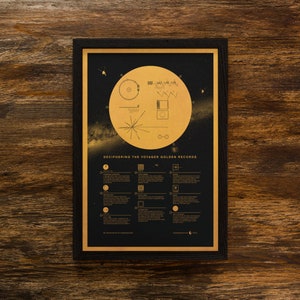 Golden Record Explained Print