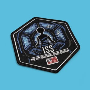 Parche de la misión ISS de la serie "Grandes saltos en el espacio"