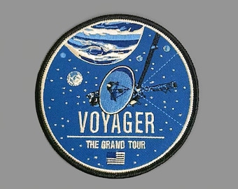 Voyager Mission Patch from the Historic Robotic Spacecraft Series