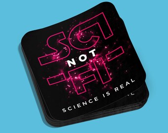 Sci Not Fi Sticker