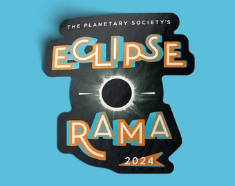 Eclipse-O-Rama 2024 Sticker for Planetary Society