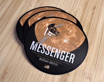 Messenger Sticker from the Historic Robotic Spacecraft Series