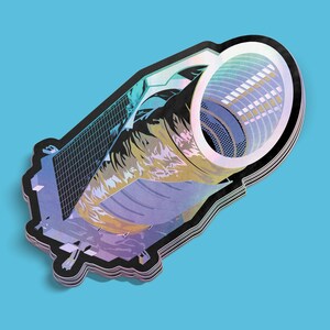 The Space Telescopes: Kepler Holographic Style Sticker