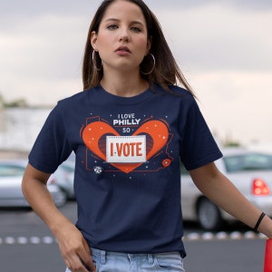 Ich liebe Philly, also wähle ich Unisex-T-Shirt