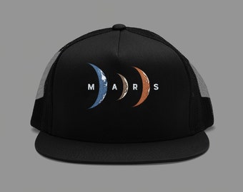 Brand Identity Hat for Explore Mars