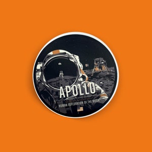 Apollo Sticker from The Giant Leaps in Space Series