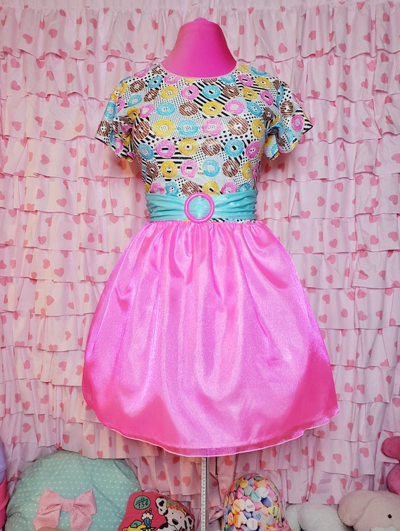 Donut dress fairy kei clothing 80's clothing retro | Etsy