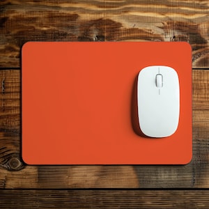 Tangerine Orange - Mouse Pad