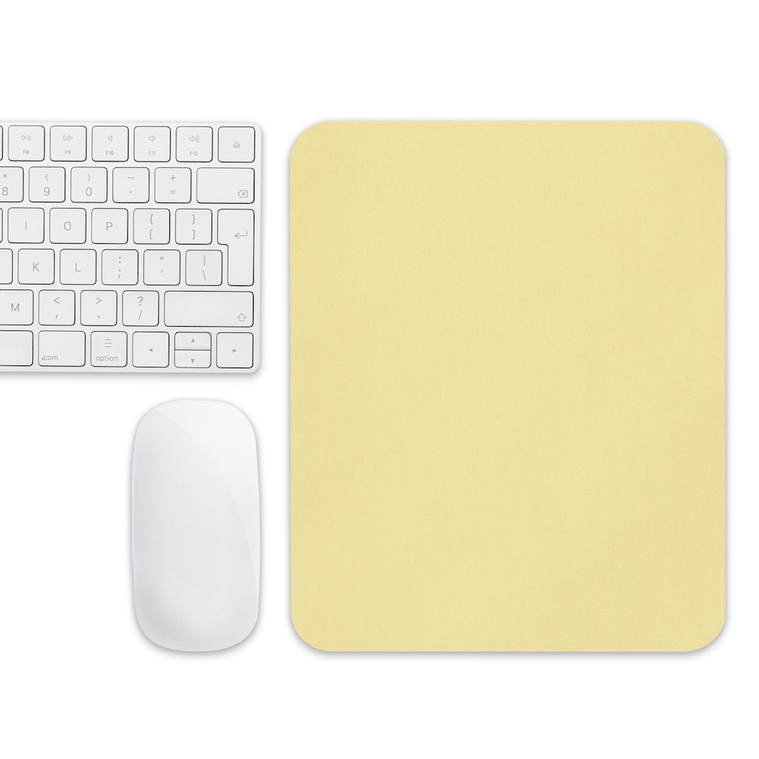 Butter Yellow Mouse Pad – Desk Accessory - Etsy