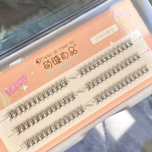 LOWER Lashes | Manga Lashes | Natural Look | Individual Lash | Anime Eyelashes Cluster