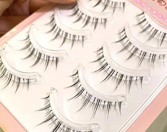 Natural Lashes | Kpop Girl Group | Thin Band | R08