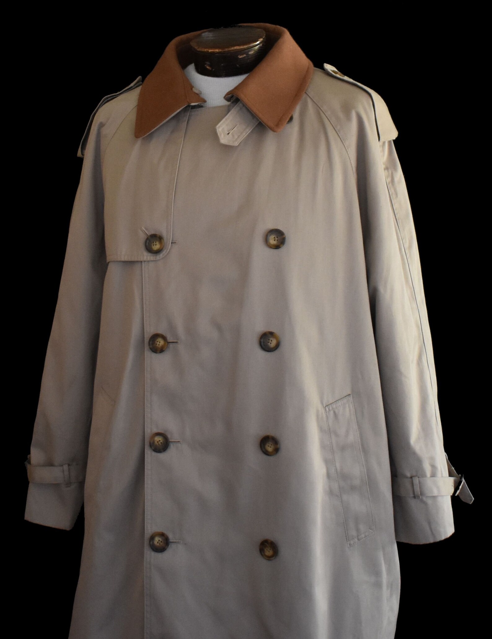 Ralph Lauren Trench Coat Vintage 90s Lauren Duster 1990s - Etsy