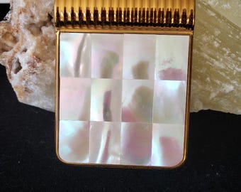 レトロ　EMRICH アンティーク　コンパクトケース ヴィンテージ EMRICH ゴールド パウダーコンパクトケース ドイツ製