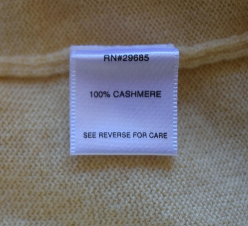 90年代ヴィンテージ ペンドルトン カシミアセーター、ライトトープ ケーブルニット プルオーバーセーター、サイズM ミディアム 画像 7