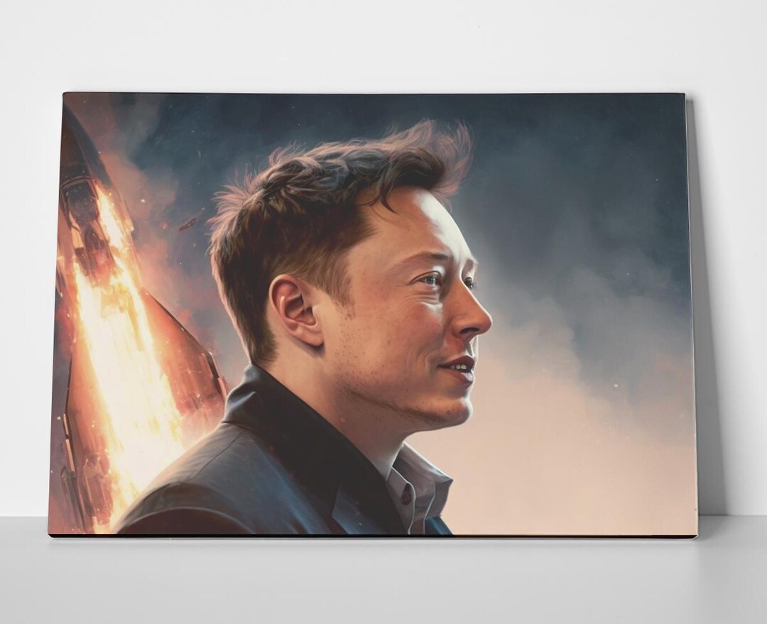 Elon Musk Poster and Canvas - Etsy