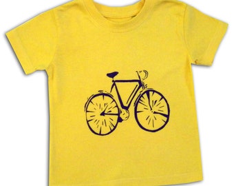 Kids Bike T-Shirt, Bike Tee Shirt, Bicycle Shirt, Cycling Clothes, Gift for Bicycle Lover, Boys Clothing, Gift for Boys