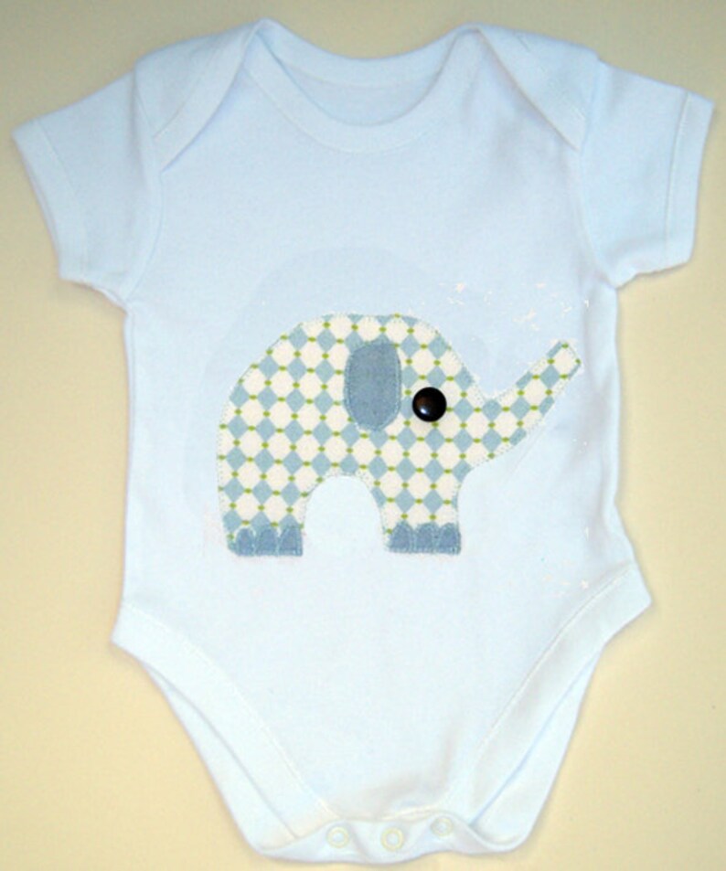 Elephant Baby Sleepsuit Baby Clothing Unisex Baby Gift Gift Etsy