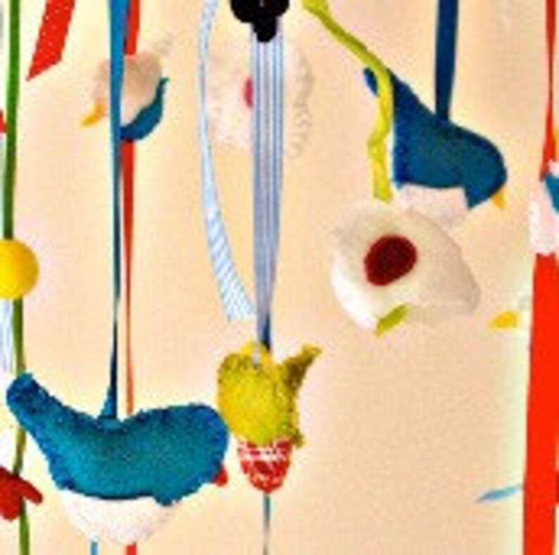 Pájaro bebé cuna móvil techo móvil decoración de la | Etsy