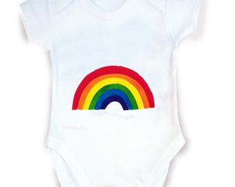 Rainbow Baby Bodysuit, Baby Gift, Baby Clothes, Baby Girl Clothing, Rainbow Baby