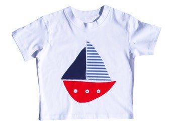 Boys Boat T-shirt, Boys Clothing, Sailing T-shirt, Toddler Clothing, Baby Boy Clothes
