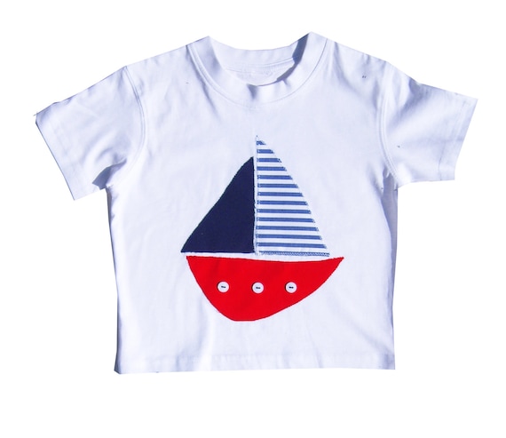 T-shirt bateau pour garçon, Vêtements pour garçons, T-shirt de