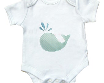 Whale Baby Bodysuit, Whale Baby Shirt, Whale Baby Clothes, Baby Clothing, Gift for Baby