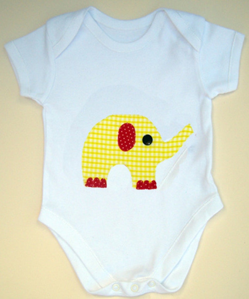 Elephant Baby Bodysuit Baby Clothing Baby Shirt Gender Etsy