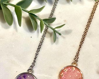 Custom Pet Memorial Necklace | Pet Ashes Keepsake Pendant, Dog Name Jewelry
