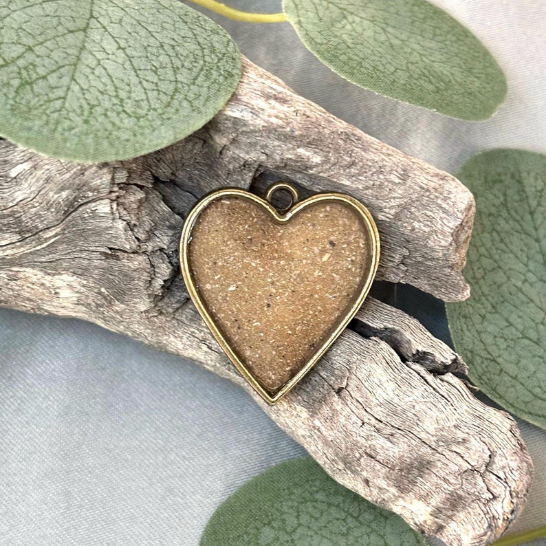 Handmade Pet Cremation Keepsake: Memorial Charm, Ashes Pendant image 5