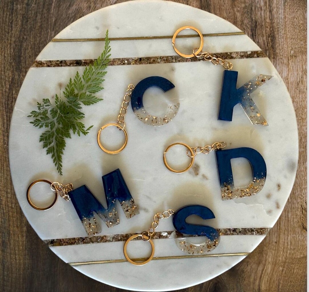 Custom Initial Keychain| Personalized Gifts| Birthday Gift| Backpack ...