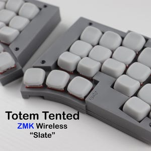 Totem Wireless Tented Resin Split Keyboard