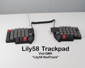 Lily58 MX with Trackpad Split Keyboard