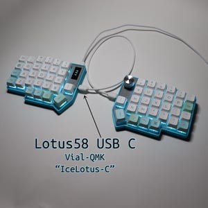 Lotus58 Split Mechanical Keyboard