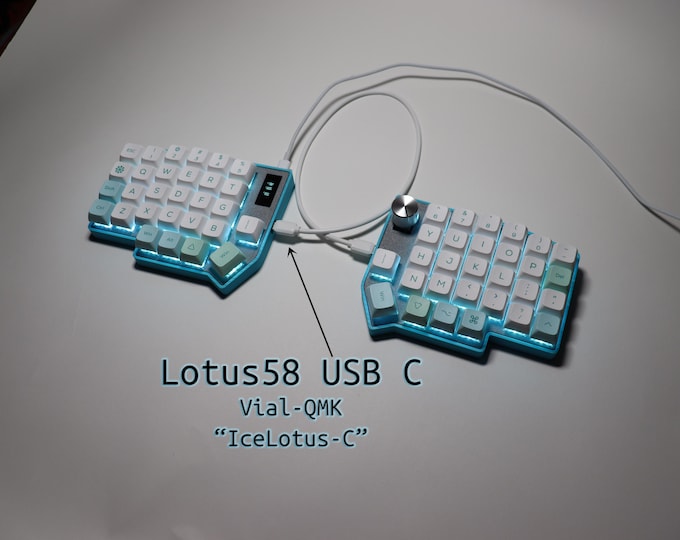 Lotus58 Split Mechanical Keyboard