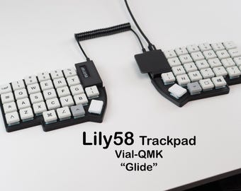 すぐに使える Lily58 Pro 分割キーボード、組み立て済み MX キー