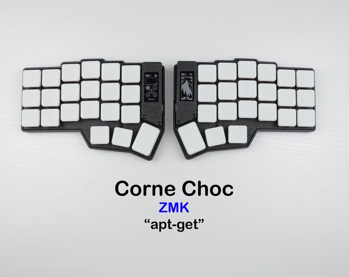 Corne Choc Split Keyboard "apt-get"