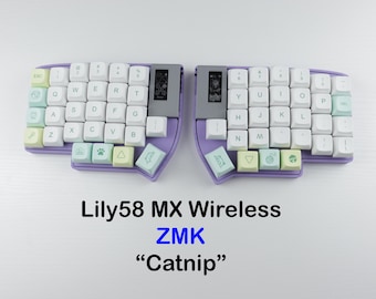 すぐに使える Lily58 Pro 分割キーボード、組み立て済み MX キー
