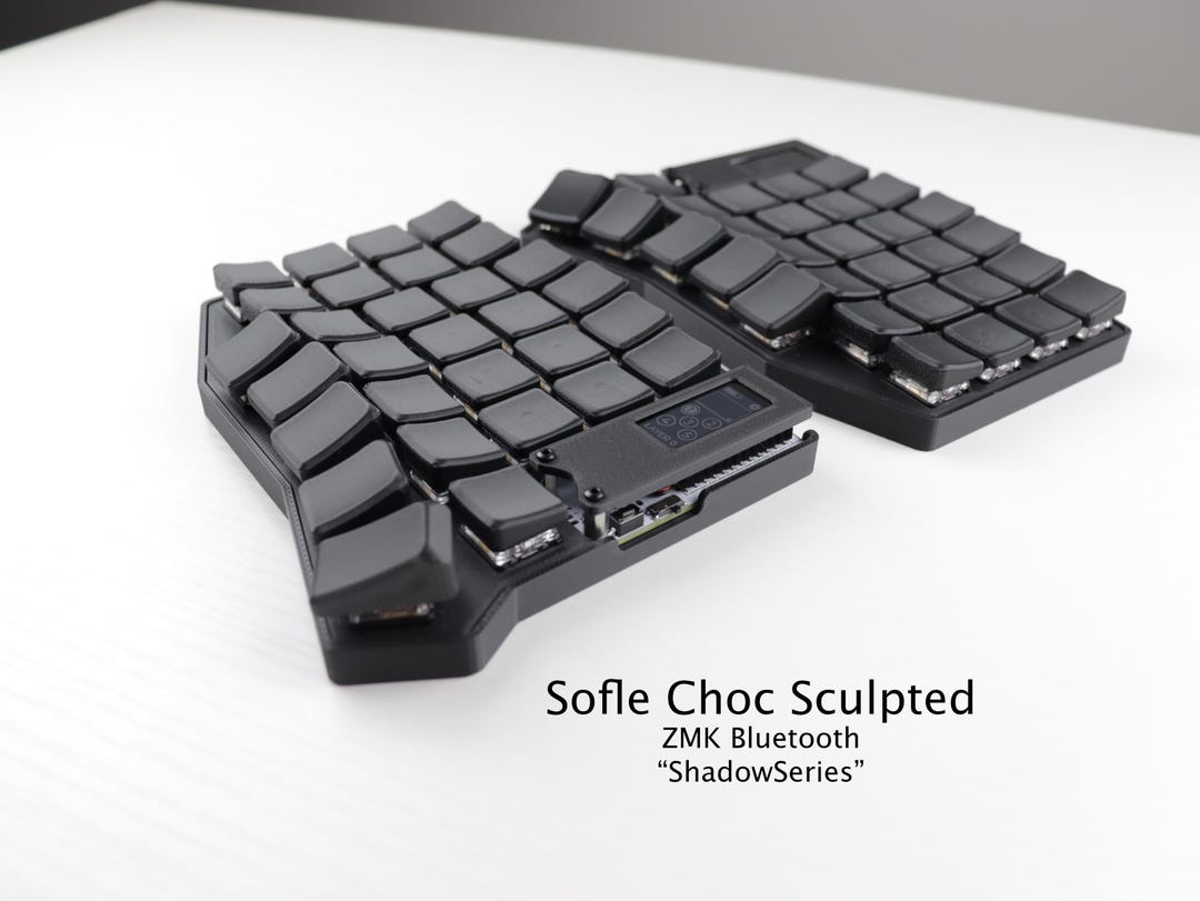 sofle 左右分割ロープロファイルキーボード chocV1.V2対応 sofle 左右分割ロープロファイルキーボード chocV1.V2対応 - メルカリ