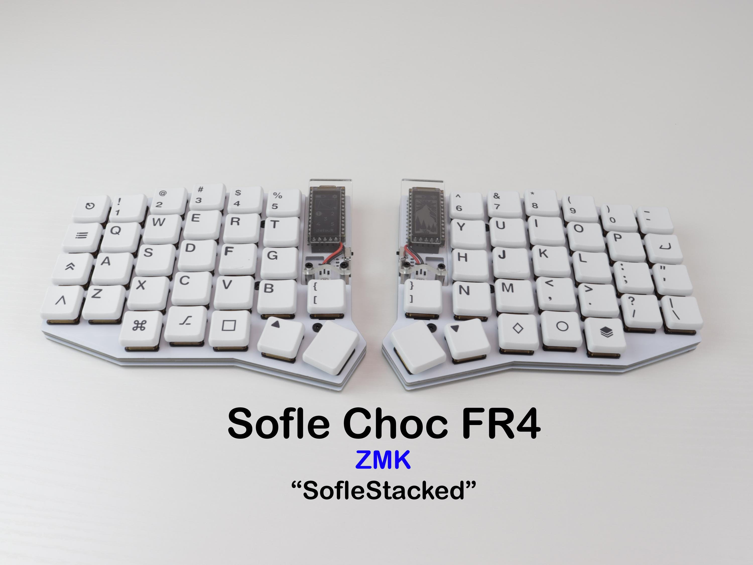 Sofle Choc Wireless FR4 Split Keyboard - Etsy